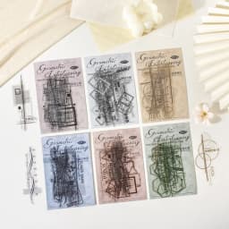 20pcs/lot Kawaii Stationery Stickers Color Card Fundamentals Diary Planner Decorative Sticker Scrapbooking Journal DIY Craft