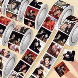 500Pcs/Set Pursuit of Jade Stickers Tian Xiwei, Zhang Linghe Creative DIY Decorative Stickers for Phone Laptop Notebook