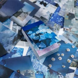 50 Sheets Season of Dreams Series INS Scenery Decorative Stickers for Journal Planner Diary Scrapbooking Material Label