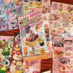 30 Pages Y2K Cute Dessert Memories Decorative Stickers Book Scrapbooking Phone Case DIY Journal Collage Material Sticker Gift