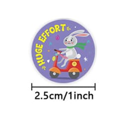 100-500pcs Cute Cartoon Sticker for Reward Children Classroom Teacher Home Prize Motivational Kids Stationery Stickers
