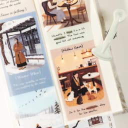 Journal GO 4.5x200cm Leisure Holiday Vacation Themed PET Die-Cut Tape Stickers for Journal Scrapbook DIY Photo Frame Decoration