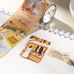 Journal GO 4.5x200cm Leisure Holiday Vacation Themed PET Die-Cut Tape Stickers for Journal Scrapbook DIY Photo Frame Decoration