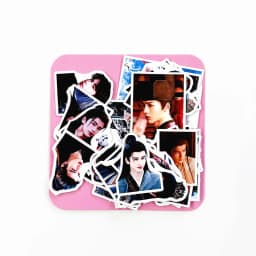 40Pcs/Set Zhang Linghe Xie‑zheng Stickers Drama Pursuit Of Jade Waterproof Vinyl Decal Ancient General Character Sticker for Fan