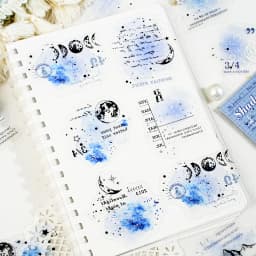 15pcs/lot Kawaii Scrapbook Stickers Veil of Shadows DIY Journaling Scrapbooking Supplies Decorative Stationery