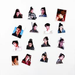 40PCS Pursuit Of Jade 40‑piece Zhang Linghe Idol Sticker Pack HD Printed Xie Zheng Decals Waterproof DIY Scrapbook Decor