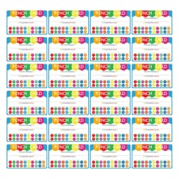 50Pcs Reward Punch Cards Cartoon Design School Incentive Encouragement Cards Classroom Teaching Tools for Kids Motivation