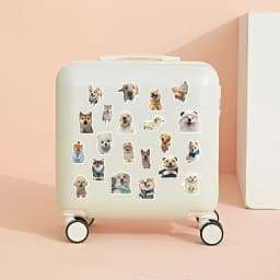 10/100 Funny Fashion Dog Stickers Cartoon Cute Decals Toy Guitar Phone Bicycle Laptop Notebook Luggage Car Graffiti Kids Sticker