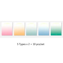 Fromthenon Vintage Journal Stickers Leather Index Tags Korean Bookmark Planner Diary Book Label Sticker School Stationery