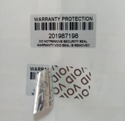 100PCS protection warranty sticker 30mm x 15mm security seal tamper proof warranty sticker false decal