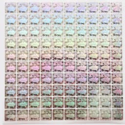 Hologram Tamper Proof Stickers , Warranty Void Original Security Labels , Unique Serial Number, 2000pcs 15mmX15mm