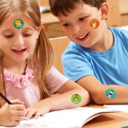 500pcs/roll Teacher Reward Sticker Motivational Phrases Stickers for School Student Classic Toys Cute Stationery Stickers