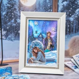 20pcs Snow Country Fantasy Winter Theme Sticker Book Snowy Atmosphere Scene Materials Planner Diary Album Collage Decor Mr.Paper