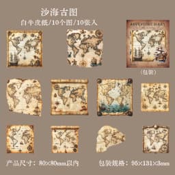 10pcs/lot Kawaii Stationery Stickers Preface to the Wing Chapter Diary Planner Decorative Sticker Scrapbooking Craft Sticker