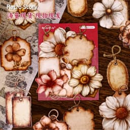 16pcs/lot Kawaii Scrapbook Stickers Old signature Scrapbooking Supplies diary Planner Decorative Craft Stationery Sticker