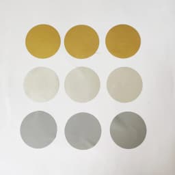 50PCS 1.5" Inch, 38mm Round Silver Adhesive SCRATCH OFF Stikers