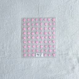 1pcs 5D Kawaii Colorful Star Nail Art Stickers, Self Adhesive Star Nail Decals, DIY Manicure Decoration Accessories