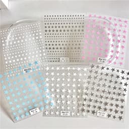 1pcs 5D Kawaii Colorful Star Nail Art Stickers, Self Adhesive Star Nail Decals, DIY Manicure Decoration Accessories