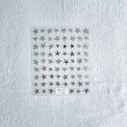 1pcs 5D Kawaii Colorful Star Nail Art Stickers, Self Adhesive Star Nail Decals, DIY Manicure Decoration Accessories