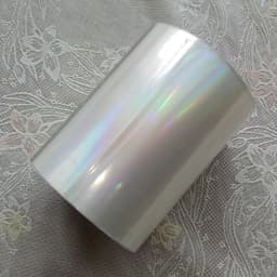 Holographic Foil Plain Transparent Foil Hot Stamping On Paper or Plastic 8cm X 120m/Lot DIY Package Box
