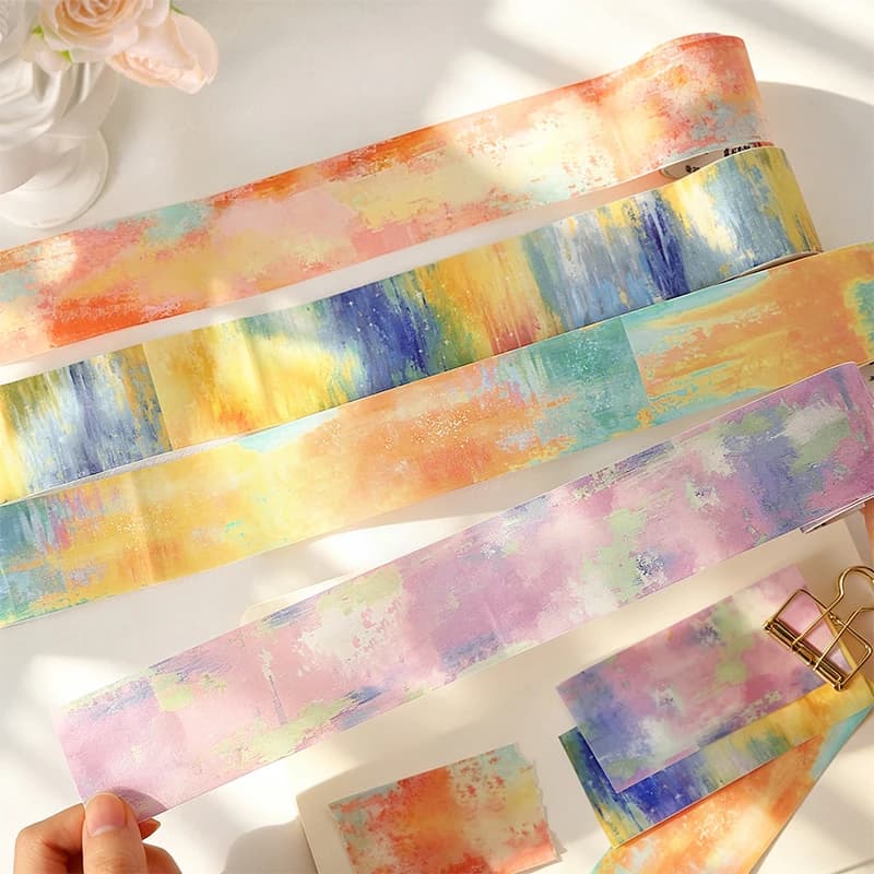 Journal GO 4cmx2m Decorative Journaling Washi Tape Floating World Painting Dream Photo Album Planner DIY Scrapbooking Stickers