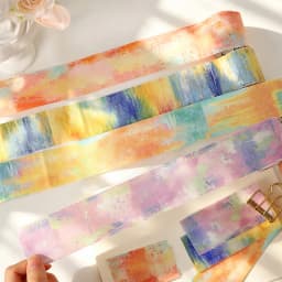 Journal GO 4cmx2m Decorative Journaling Washi Tape Floating World Painting Dream Photo Album Planner DIY Scrapbooking Stickers