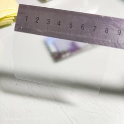 10pcs 85x54mm Transparent PVC Film for Card Waterproof Protection Lamination DIY Skin Sticker