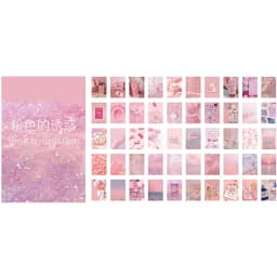 50 pcs Scrapbooking Stationery Stickers aesthetic INS Natural landscape Planner Diary Album collage material Sticker book