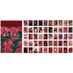 50 pcs Scrapbooking Stationery Stickers aesthetic INS Natural landscape Planner Diary Album collage material Sticker book