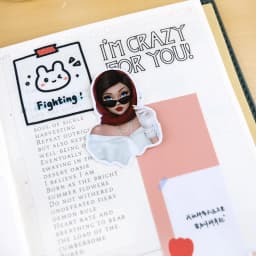 21pcs Hand Account Sticker European Girl Cute Character Decoration Material Ins Wind Translucent Mobile Phone Tool Stationery