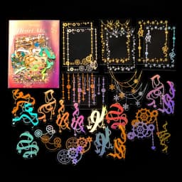 30pcs/lot Kawaii Scrapbook Stickers lace border Scrapbooking Supplies diary Planner Decorative Craft Stationery Sticker