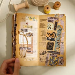 Journal GO 5x200cm Vintage Butterflies Flower Tape Stickers Handmade Fragment Scrapbooking Collage Junk Journal DIY Masking Tape