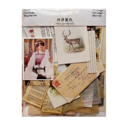 Old Poster Planet Map Stickers Junk Journal Planner Stickers Scrapbooking Vintage Card Decorative Sticker DIY Craft Photo Albums
