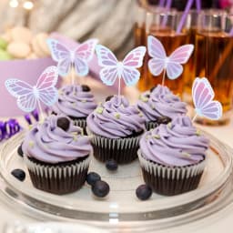 500pcs Laser Butterfly Stickers Cute Gift Box Thank You Stickers Packaging Decoration Adhesive Labels Stationery Sticker