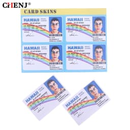 1/4PCS Mclovin Bank Credit Cards Bus Pass Stickers Cool Decoration Waterproof Card Driver's License Credit Card Sticker
