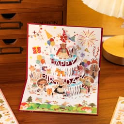 2sheets Forest Cute Friends Series Kawaii Cartoon Animal Die Cutting PET Stickers DIY Diary Phone Case Scrapbook Stickers