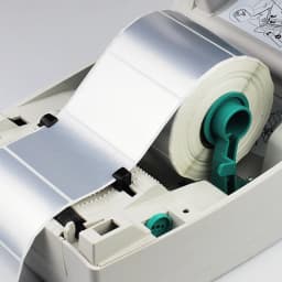 1Roll Thermal Transfer Matte Silver PET Label Waterproof Oilproof Office Supplies(Not thermal paper)