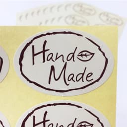 100PCS/Lot Korea DIY Multifunction Oval Sticker for Handmade Products Hand Made Sticker