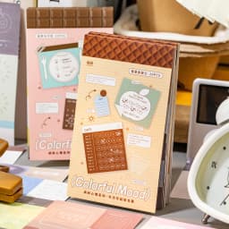 20pcs/1lot kawaii Stationery Sticker Colorful moods junk journal Decorative Scrapbooking DIY Craft Sticker