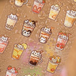 TIANZI 24/48Pcs Cute Die-Cut Stickers Book for DIY Scrapbook Phone Case Collage Decoration Journal Sticker Aesthetic Stationery