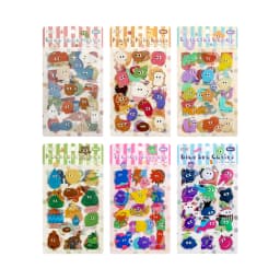 4pcs/lot Kawaii Stationery Stickers Cute Sticker Collection Scrapbooking Album Junk Journal Happy Planner Stickers
