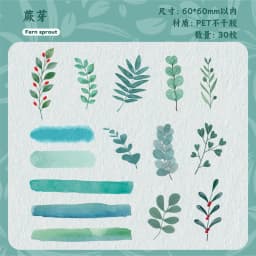 30pcs/lot Kawaii Stationery Stickers Qing Xu Diary Planner Decorative Sticker Scrapbooking Craft Sticker
