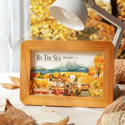 Journal GO 48pcs Autumn Picture Album Stickers Journal Diy Scrapbooking Supplies Diary Planner Album Aesthetic Stationery Decals
