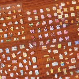 24pcs PET Vintage Japanese Style Die-Cut Sticker Book for Scrapbooking Journal Decor, DIY Cards, Cute Party Supplies, Mr. Paper