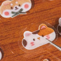 24pcs PET Vintage Japanese Style Die-Cut Sticker Book for Scrapbooking Journal Decor, DIY Cards, Cute Party Supplies, Mr. Paper