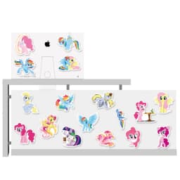 50Pcs Pony Stickers Cute Cartoon Stickers Mobile Phone Cup Notebook Waterproof Decorative Hand Account Stickers