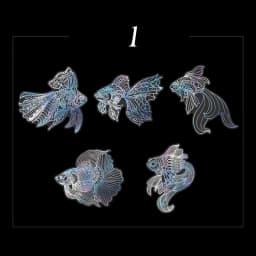 10Pcs/Bag Vintage Laser Animal Sticker Art Aesthetic Feather Hand Account Decoration Stationery Sticker 8 Styles