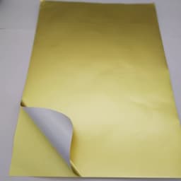 A4 Blank Matte Gold Label Paper 210x297mm Self Adhesive Sticker for Laser Printer