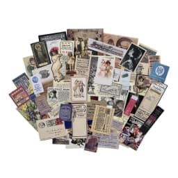 Old Photos Poster Planet Nostalgic Stickers Junk Journal Planner Scrapbooking Vintage Card Decorative DIY Craft Photo Albums