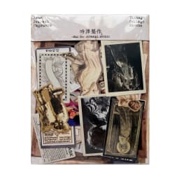 Old Photos Poster Planet Nostalgic Stickers Junk Journal Planner Scrapbooking Vintage Card Decorative DIY Craft Photo Albums